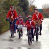 Family fun on the FORCE Santa Cycle